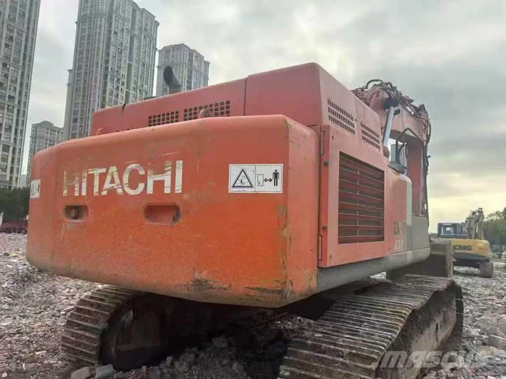 Hitachi ZX 470 Gravemaskiner på larvebånd