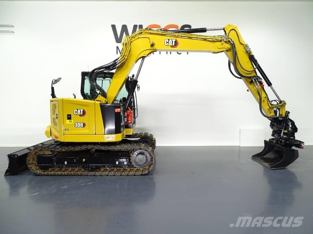 CAT 308 CR Midi-gravemaskiner 7t - 12t
