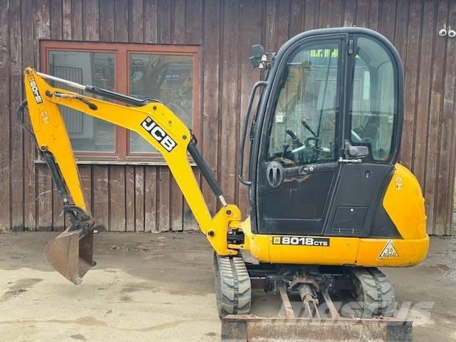 JCB 8018 Minigravemaskiner