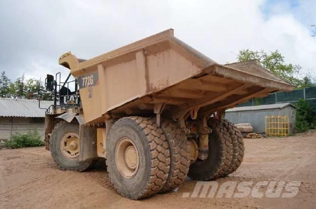 CAT 772G Knækstyrede dumpere
