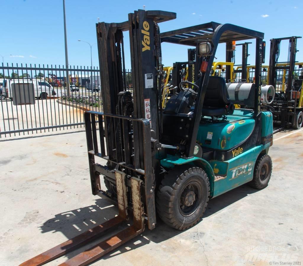 Yale GLP25RK LPG gaffeltrucks