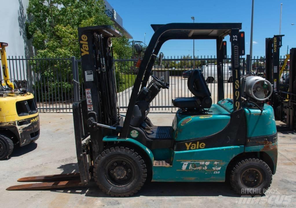 Yale GLP25RK LPG gaffeltrucks