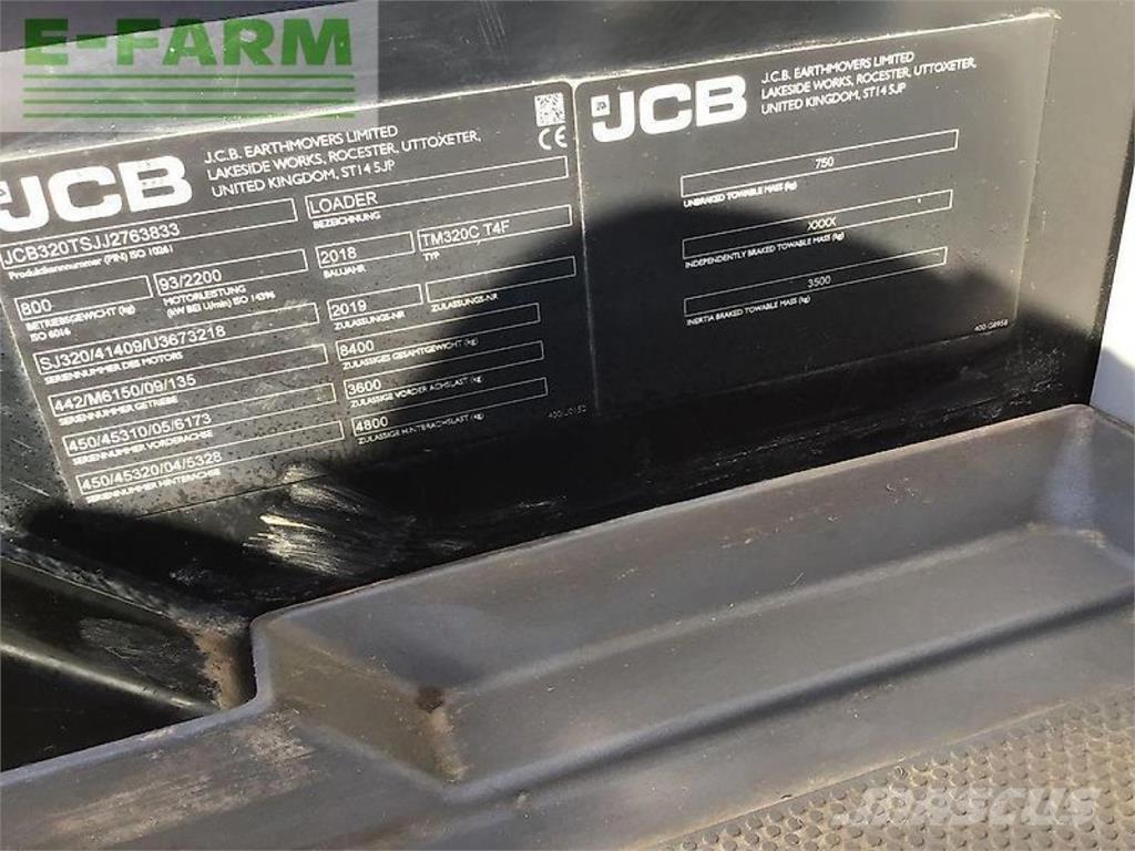 JCB tm320 Teleskoplæssere til landbrug