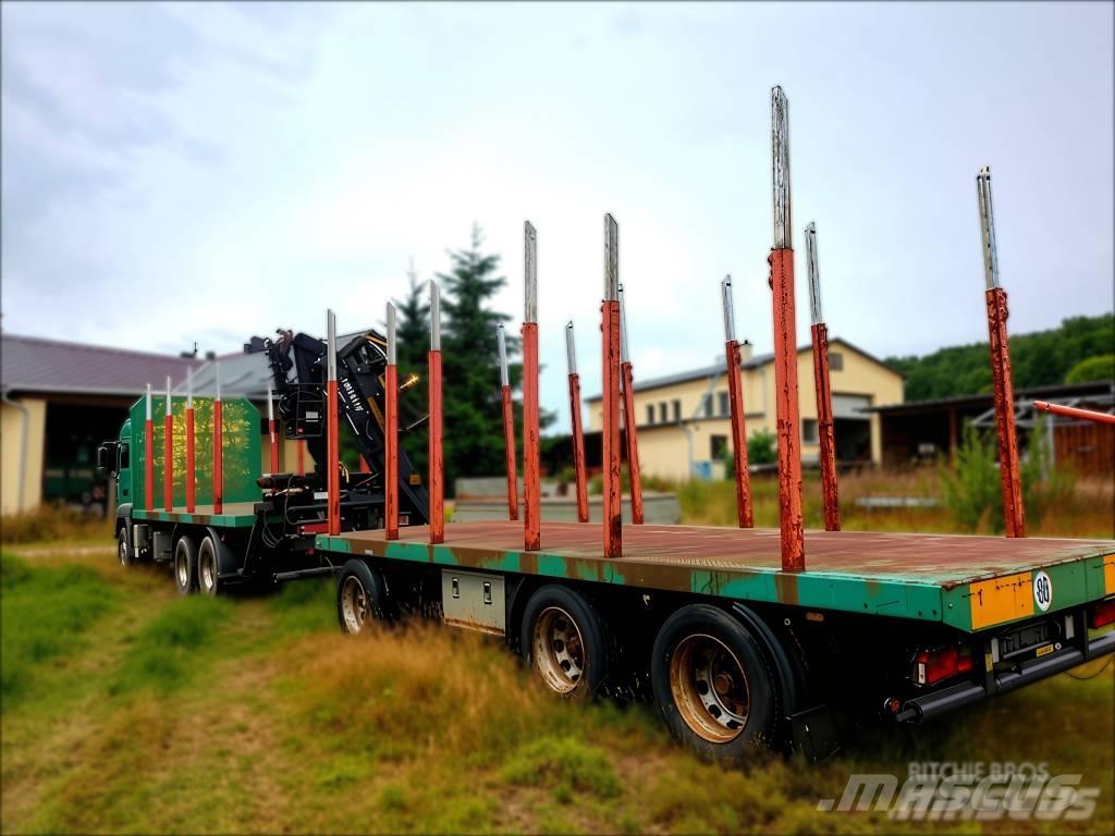 MAN TGA 33.430 Tømmertransport