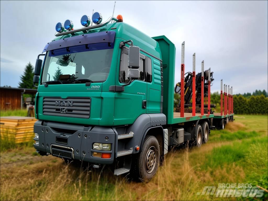 MAN TGA 33.430 Tømmertransport