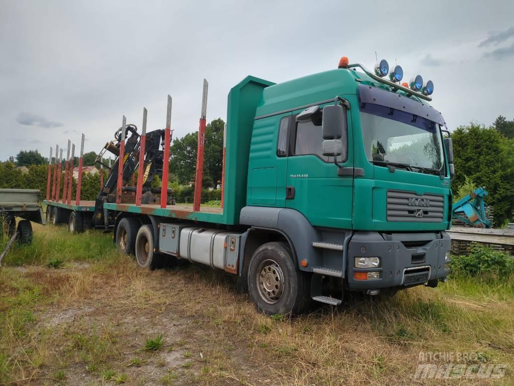 MAN TGA 33.430 Tømmertransport