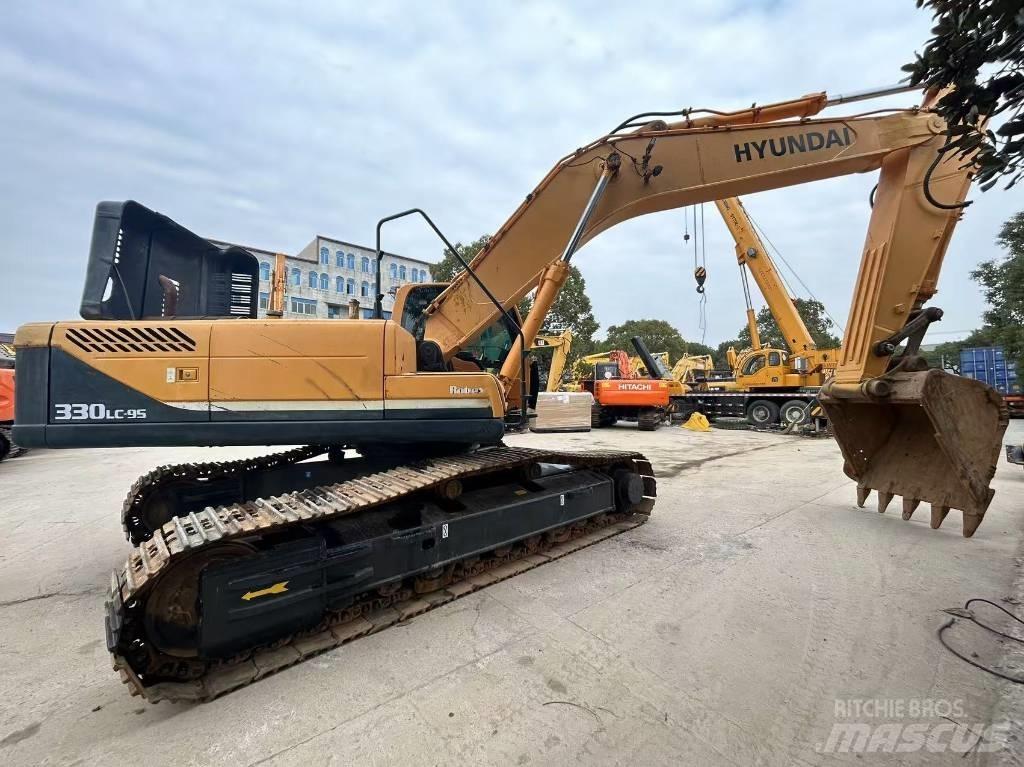 Hyundai 330LC-9S Gravemaskiner på larvebånd
