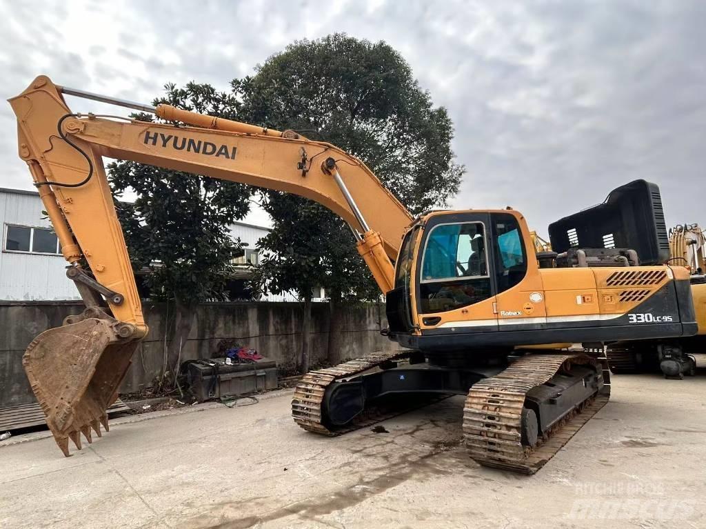 Hyundai 330LC-9S Gravemaskiner på larvebånd