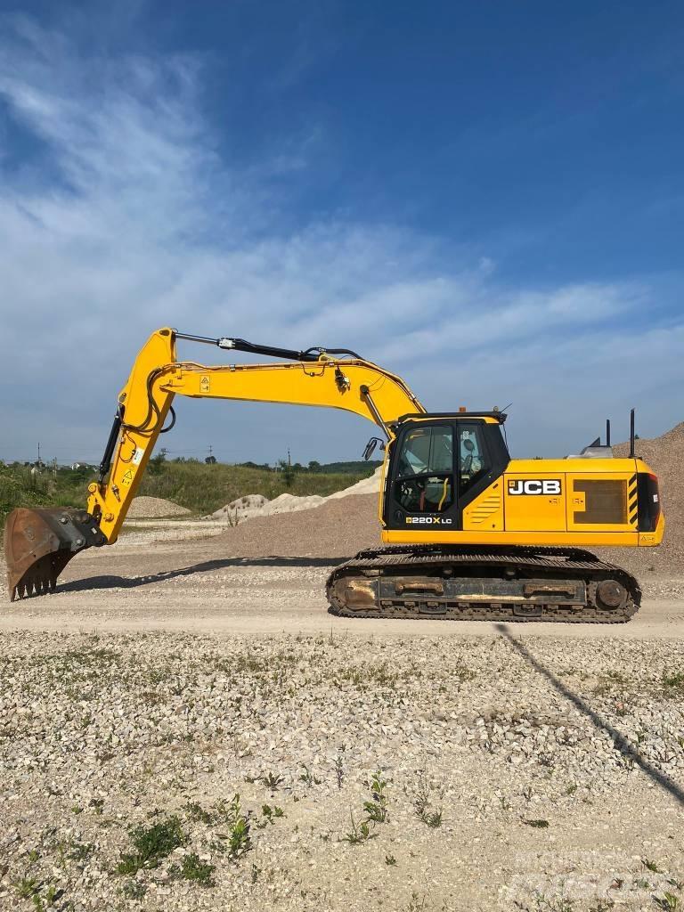 JCB 220 Gravemaskiner på larvebånd