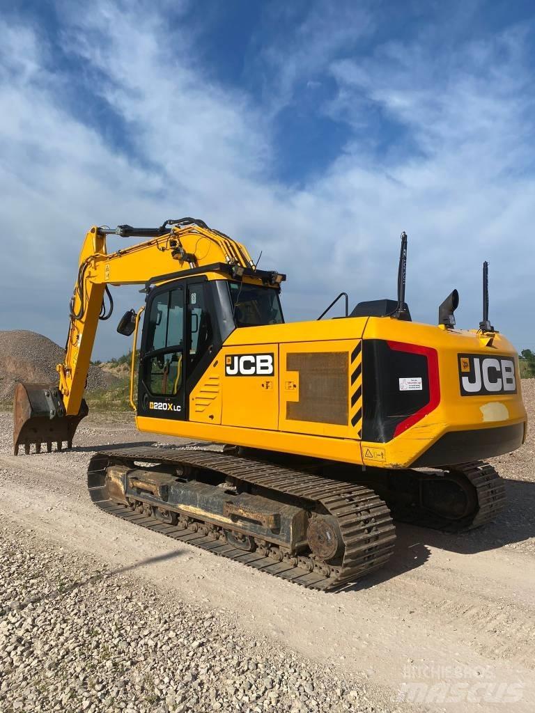 JCB 220 Gravemaskiner på larvebånd