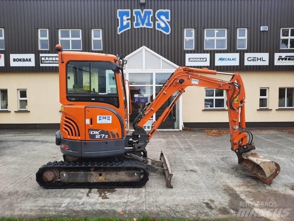 Doosan DX 27 Z Minigravemaskiner