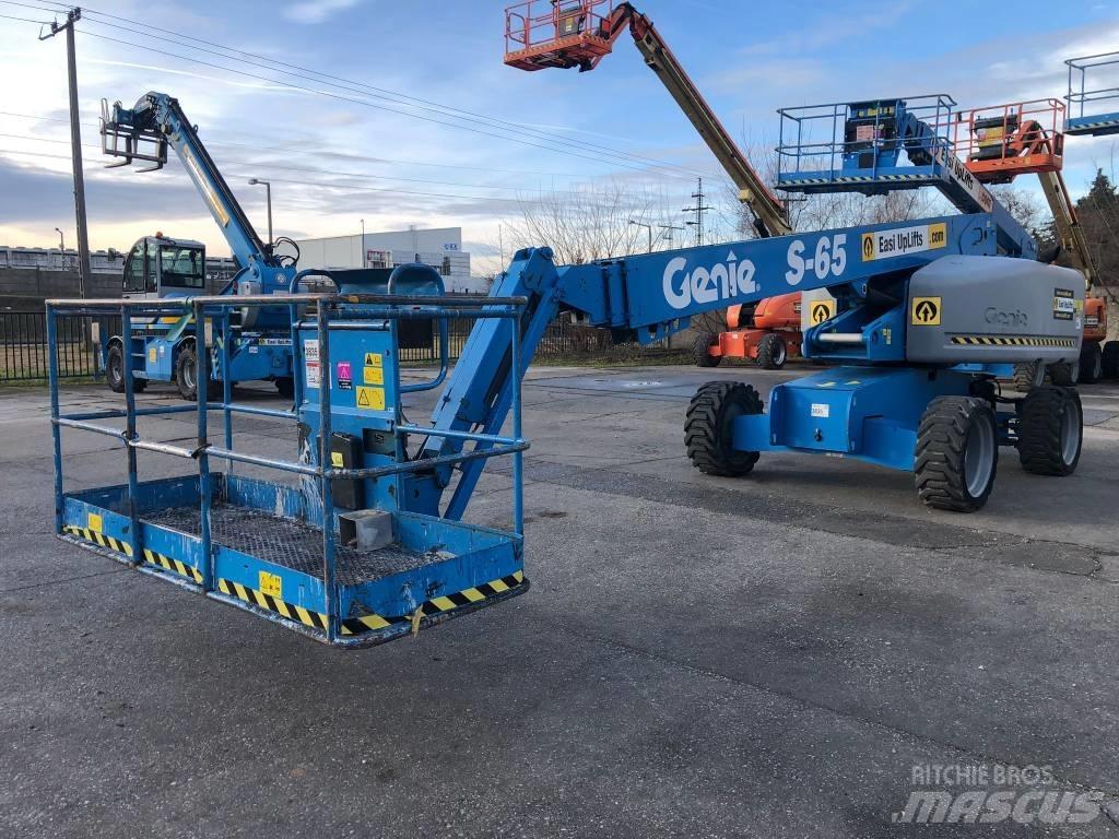 Genie S65 Bomlifte med knækarm