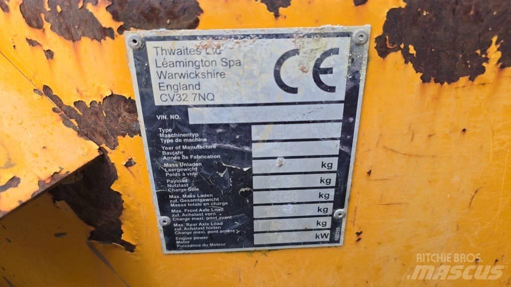 Thwaites 3 ton Dumpere