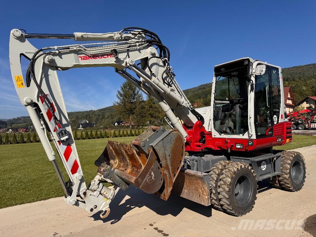 Takeuchi TB 295 W Gravemaskiner på hjul