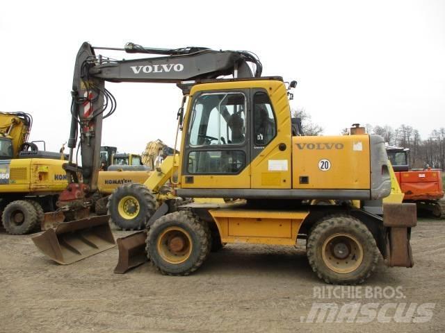Volvo EW 140 Gravemaskiner på hjul