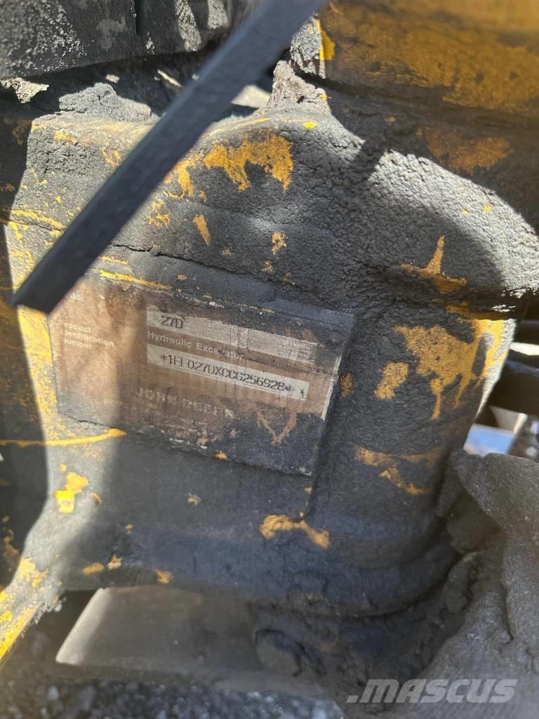 John Deere 27 D Minigravemaskiner