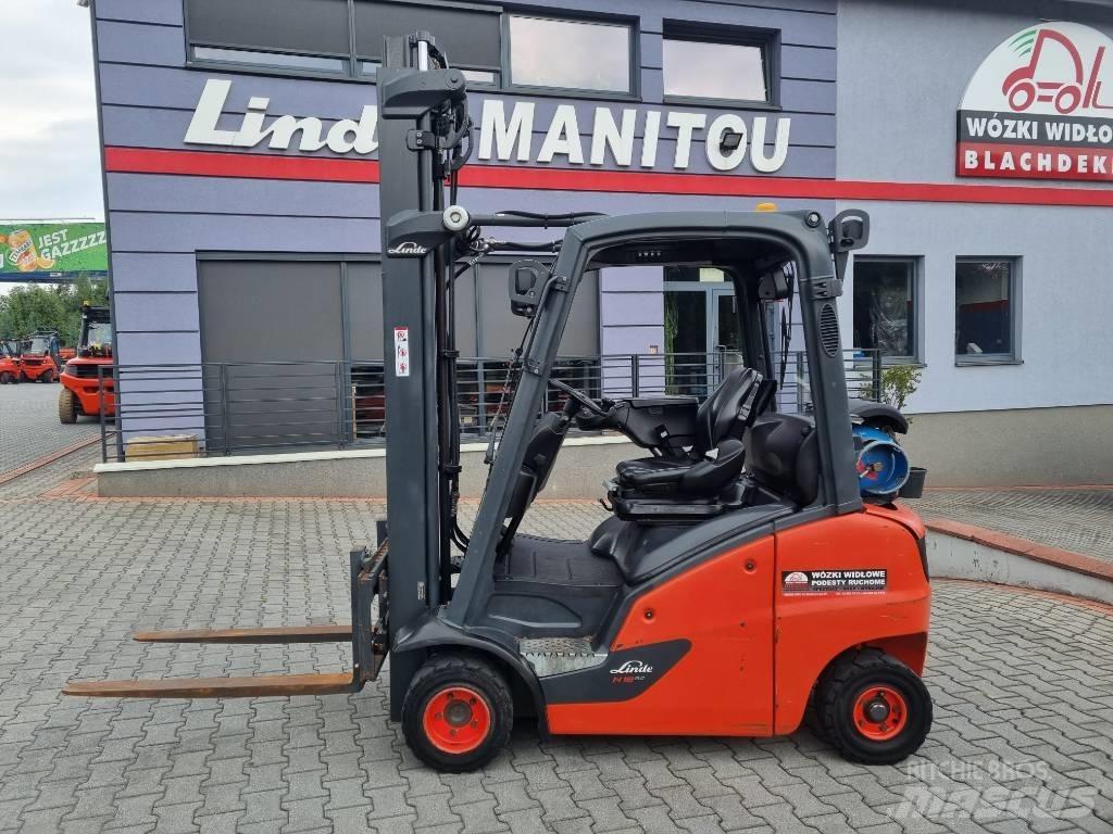 Linde H18T-01 LPG gaffeltrucks
