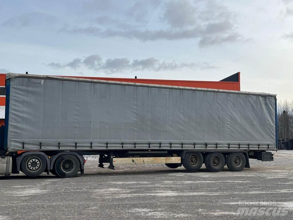 Krone SD Semi-trailer med Gardinsider