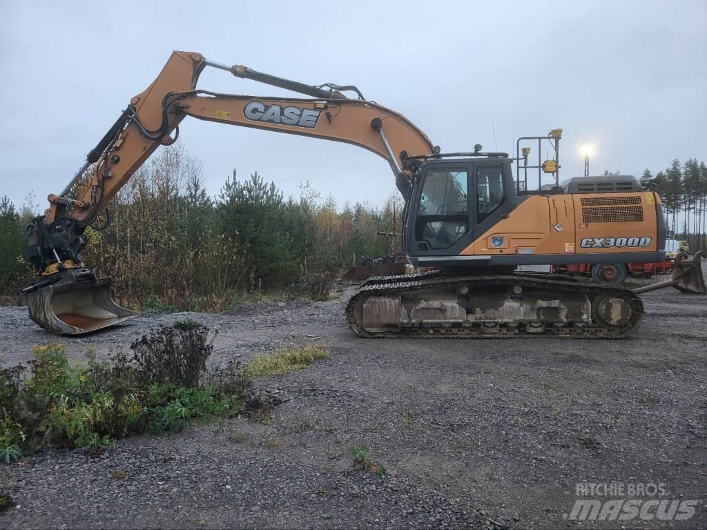 CASE CX 300 D Gravemaskiner på larvebånd