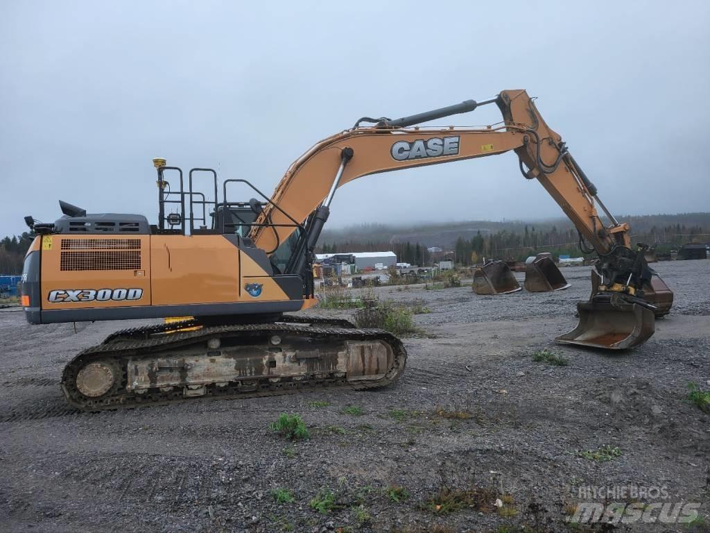 CASE CX 300 D Gravemaskiner på larvebånd