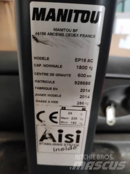 Manitou EP18 Selvkørende stablere
