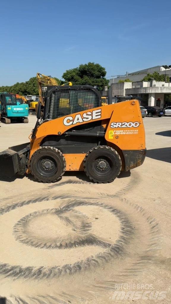 CASE SR 200 Minilæsser - skridstyret