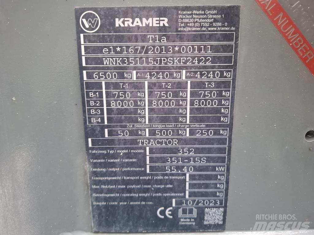 Kramer 8085 Læssemaskiner på hjul