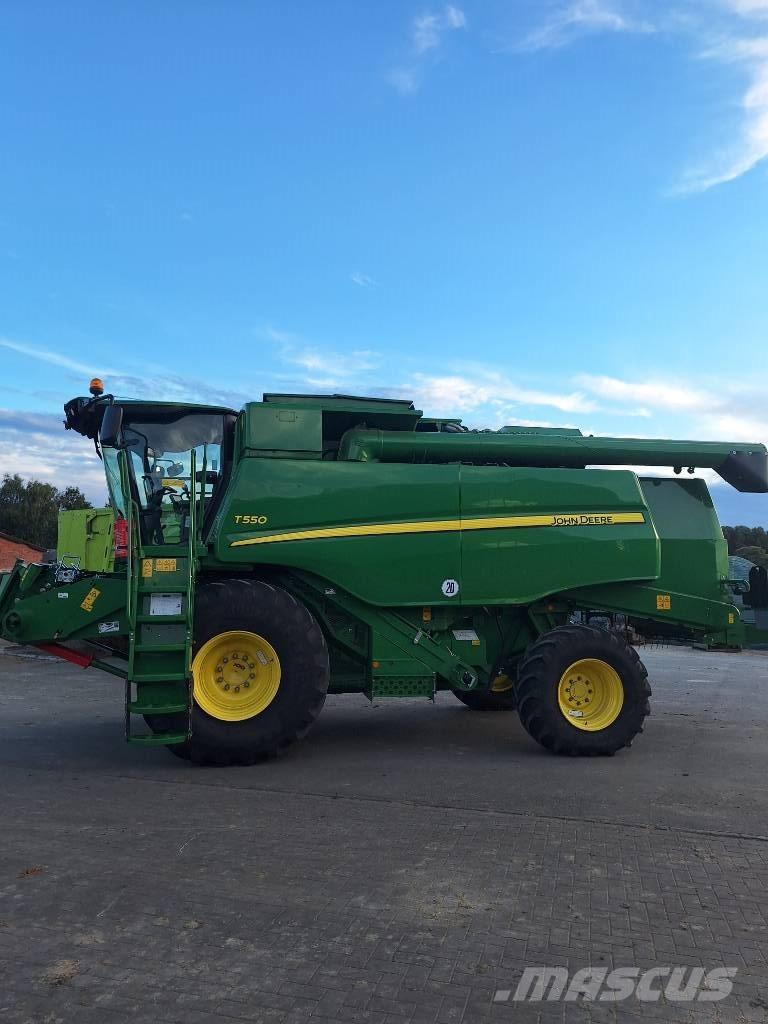 John Deere T 550 Mejetærskere