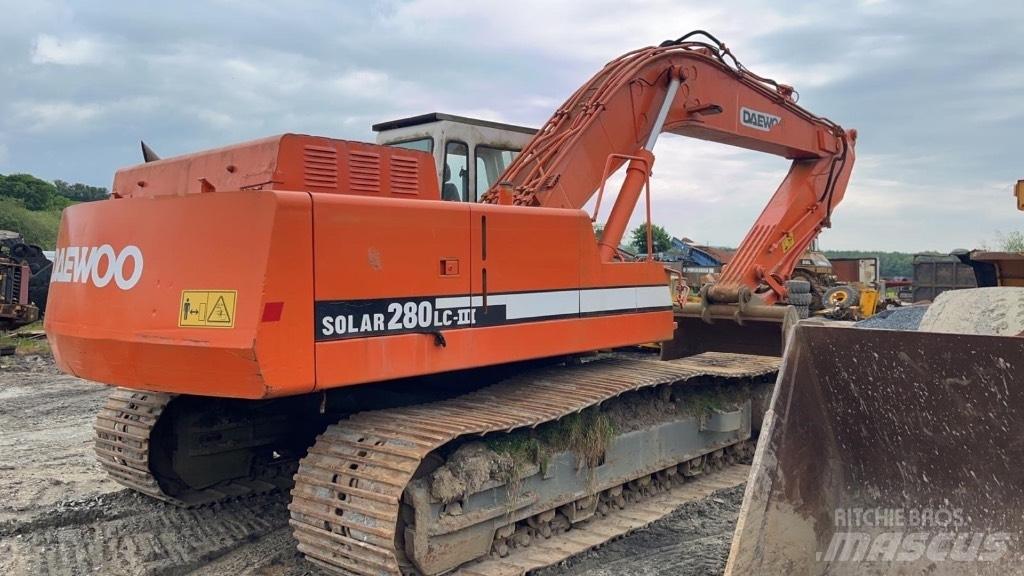 Daewoo Solar 280 III Gravemaskiner på larvebånd