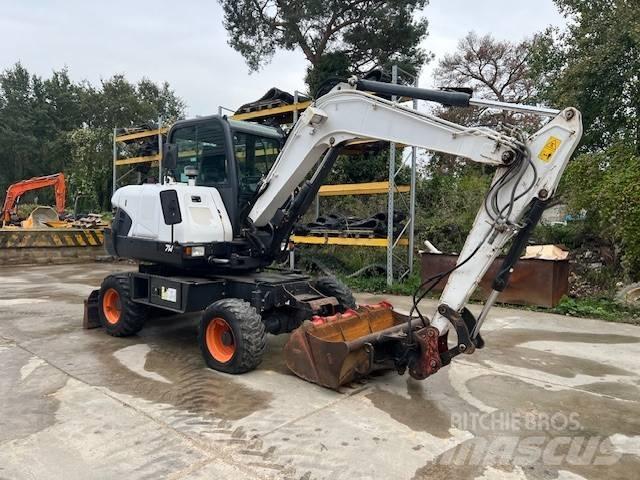 Bobcat E 57 W Gravemaskiner på hjul