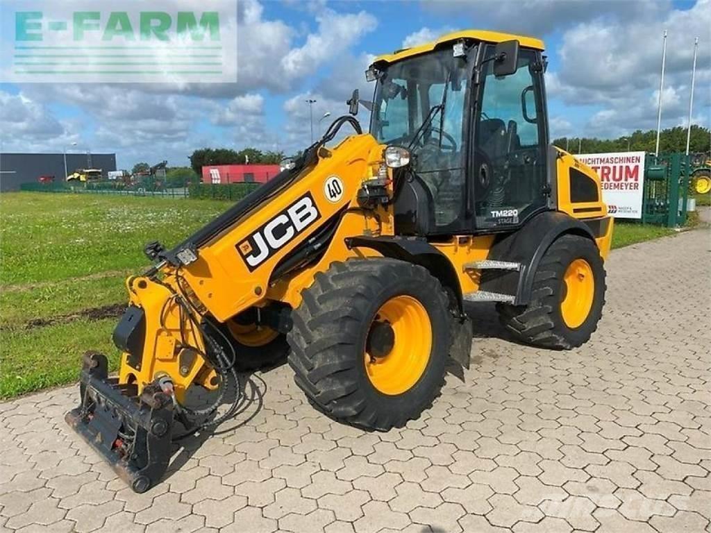 JCB tm 220 - 40 km/h Teleskoplæssere til landbrug