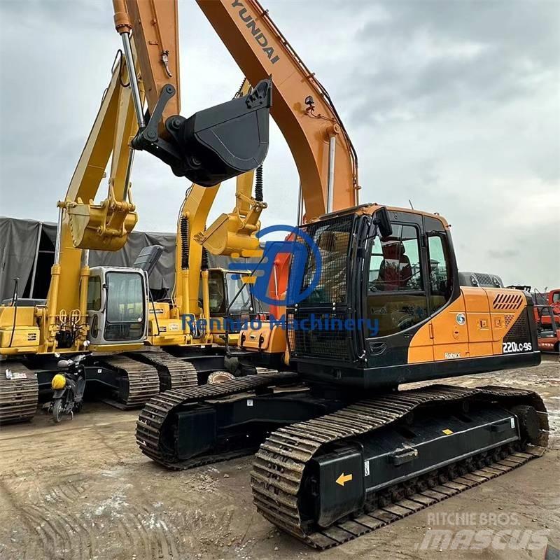 Hyundai R220LC-9S Gravemaskiner på larvebånd