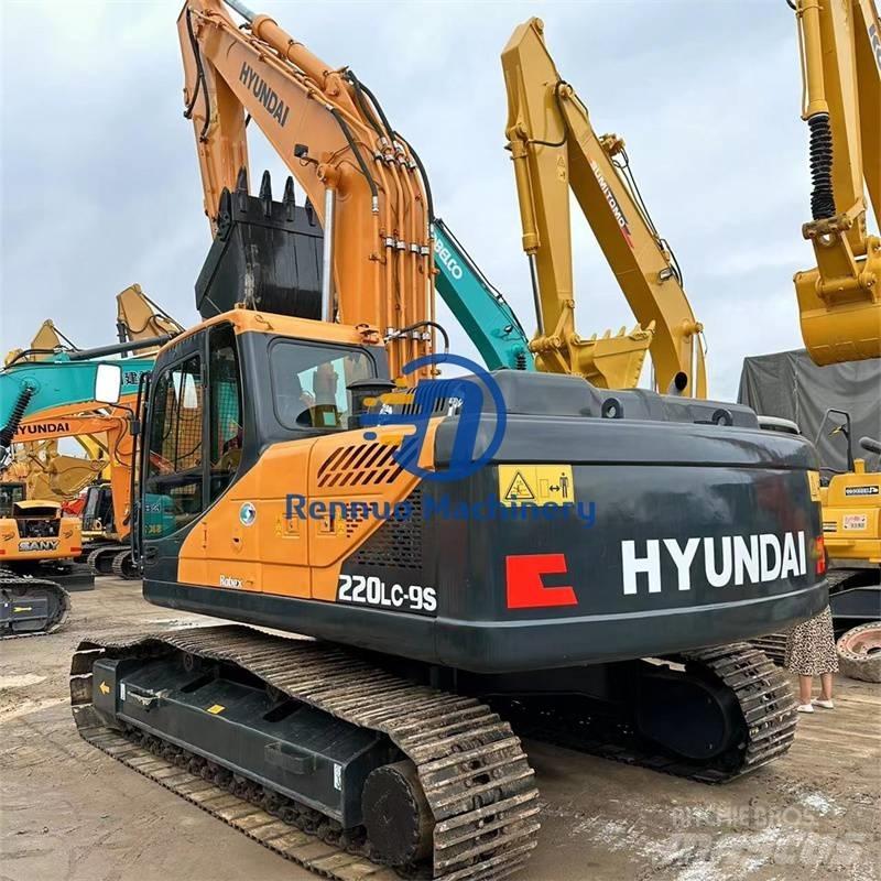 Hyundai R220LC-9S Gravemaskiner på larvebånd