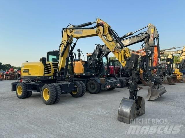 Yanmar B 110 W Gravemaskiner på hjul
