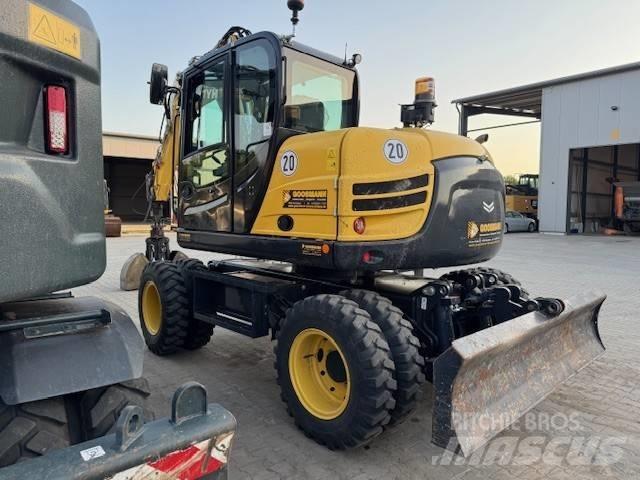 Yanmar B 110 W Gravemaskiner på hjul