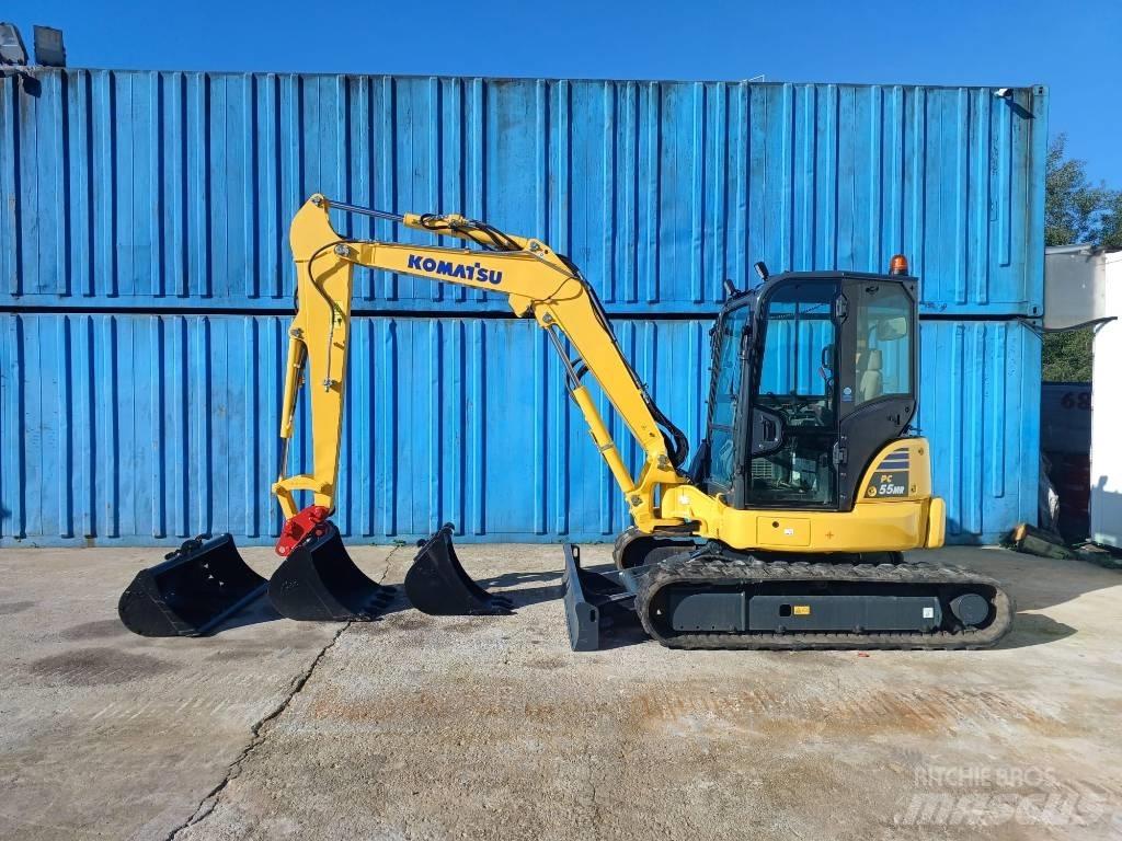 Komatsu PC 55 MR-5 Minigravemaskiner