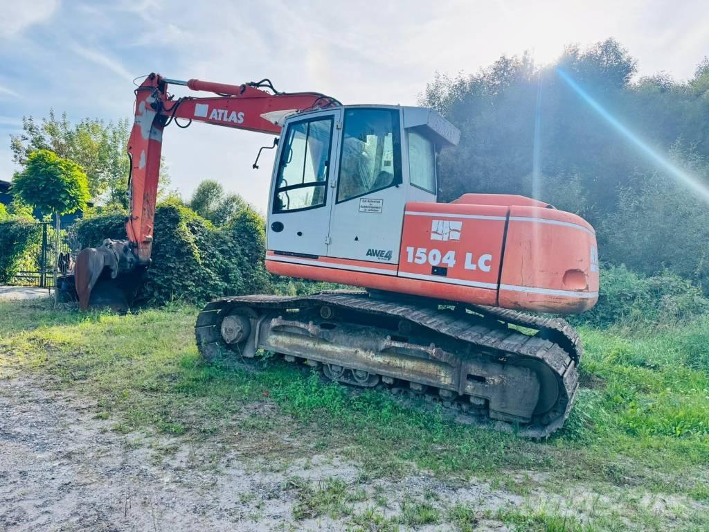Atlas 1504 LC Gravemaskiner på larvebånd