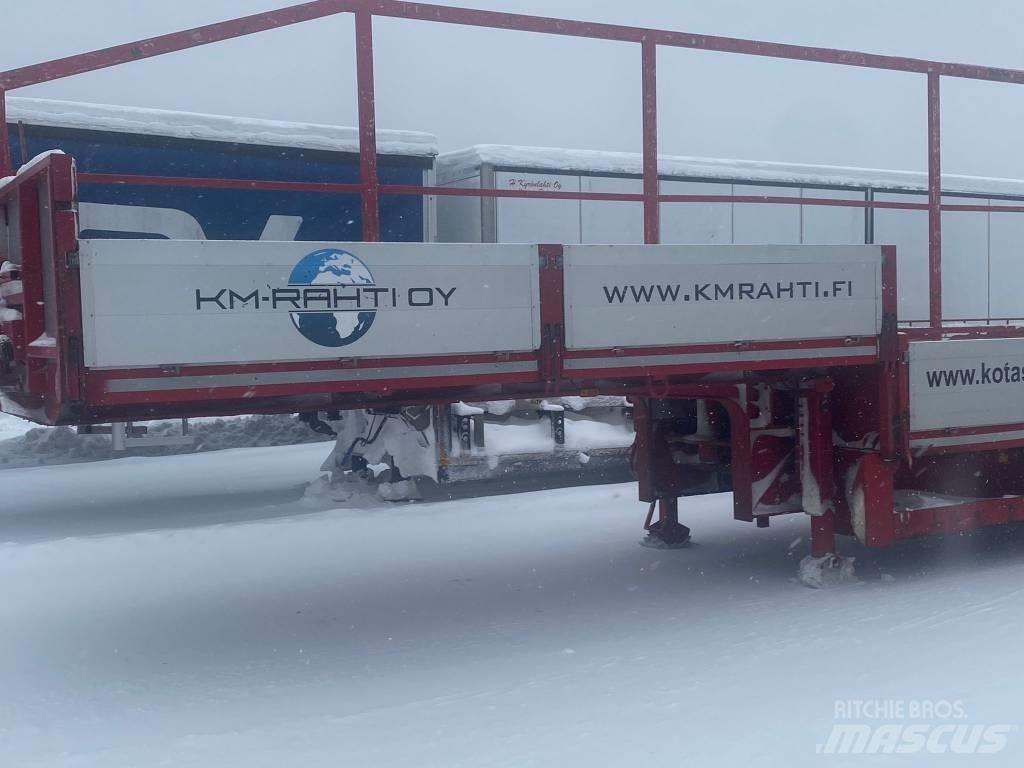 Pacton Pokkakärry Semi-trailer med lad/flatbed