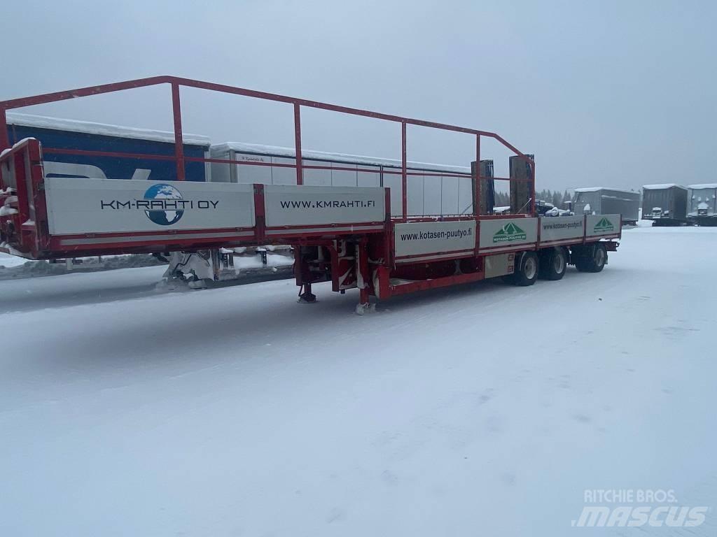 Pacton Pokkakärry Semi-trailer med lad/flatbed