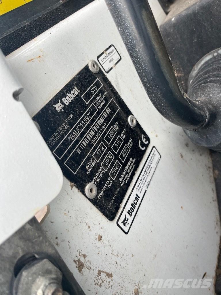 Bobcat S 70 Minilæsser - skridstyret