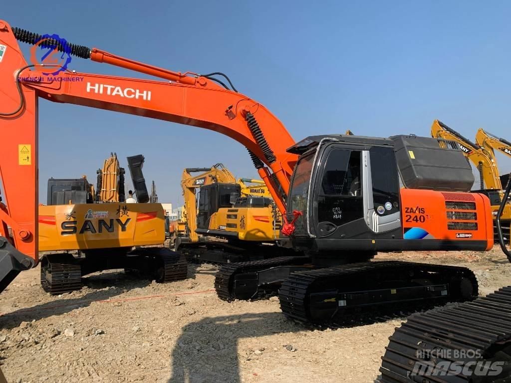 Hitachi ZX 240 Gravemaskiner på larvebånd