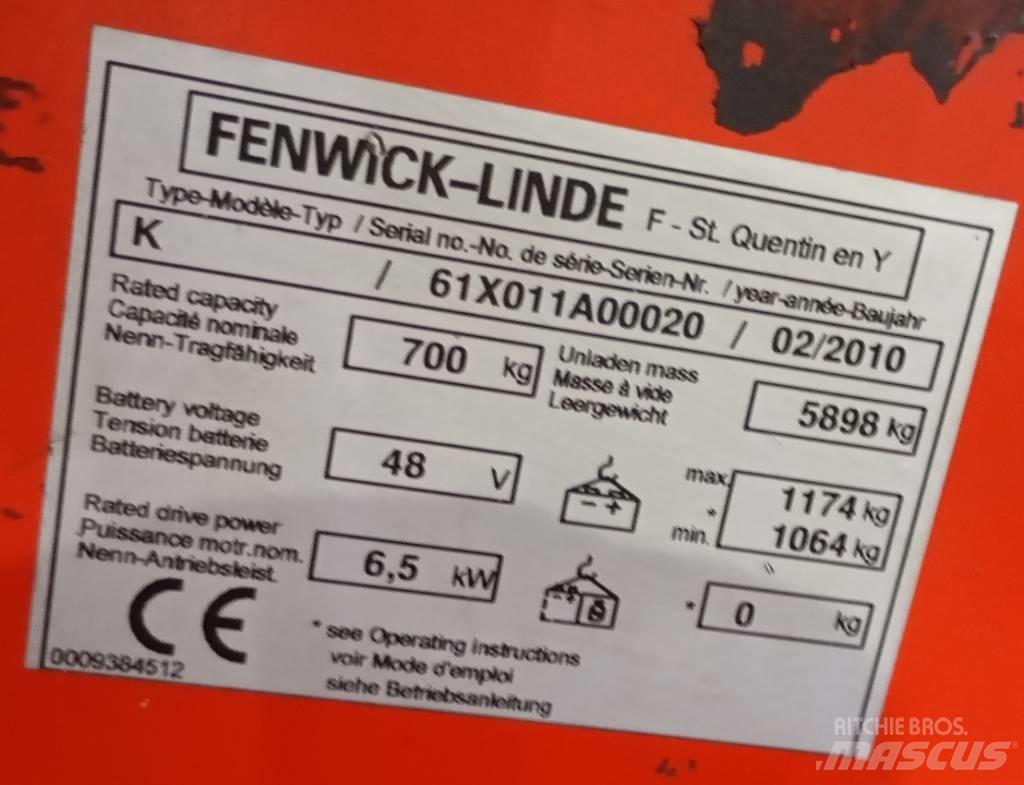 Linde K 011 Reachtruck