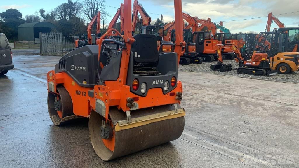 Hamm HD 12 VV Tvilling tromle
