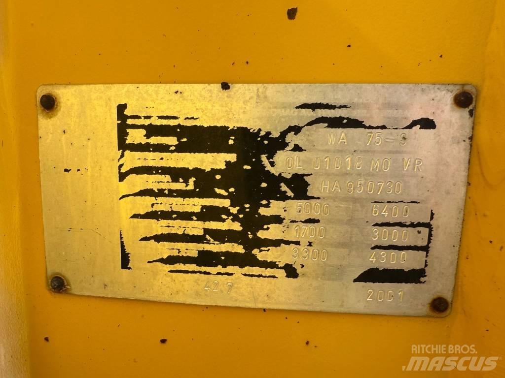 Komatsu WA 75 Læssemaskiner på hjul