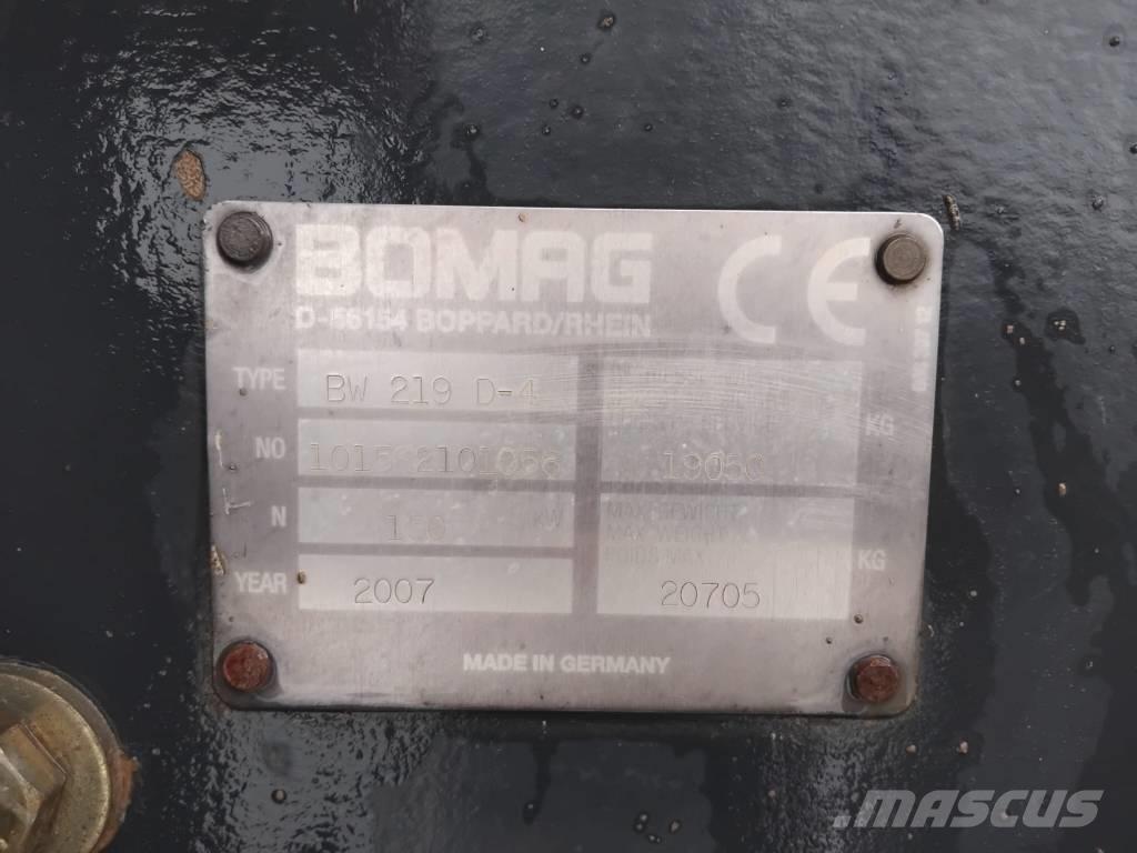 Bomag BW 219 D-4 Enkelt tromle