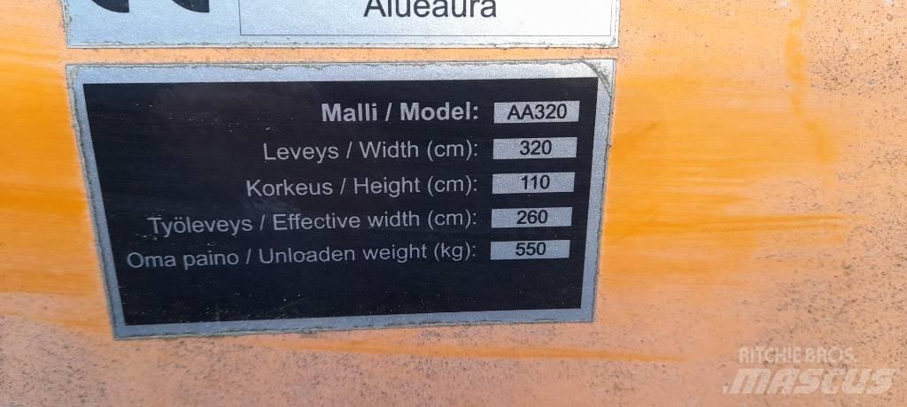 Rote Alueaura AA320 Sneskovle og -plove