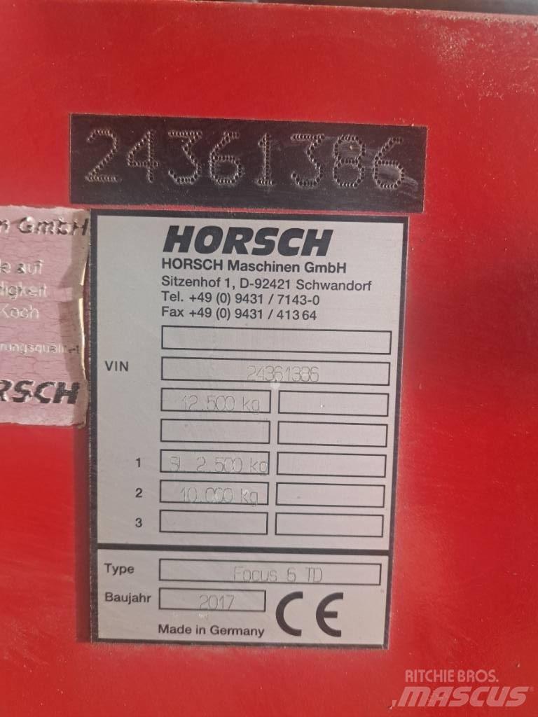 Horsch Focus 6 TD Såmaskine