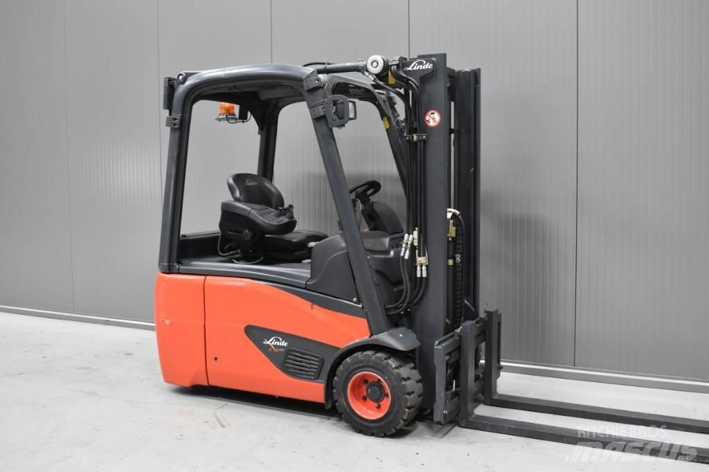Linde E 18 El gaffeltrucks