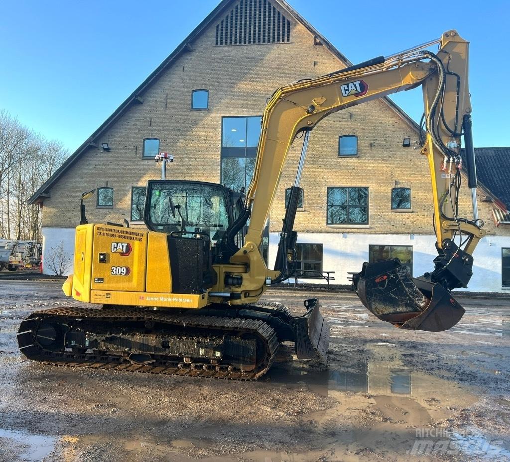CAT 309 nextgen Midi-gravemaskiner 7t - 12t