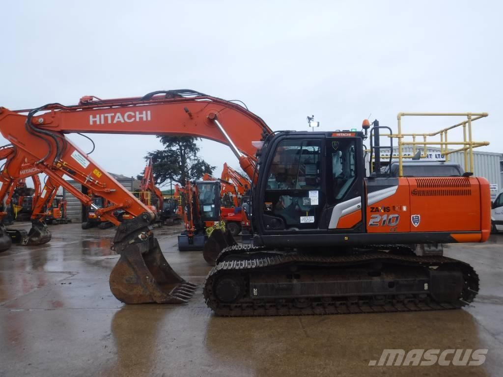 Hitachi ZX 210 LC-7 Gravemaskiner på larvebånd